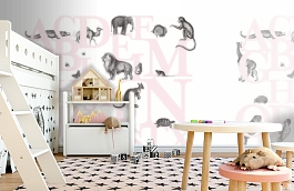 Обои P120405-6 фото в интерьере детская превью