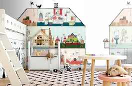 Обои P120701-6 фото в интерьере детская превью