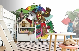 Обои P120801-6 фото в интерьере детская превью