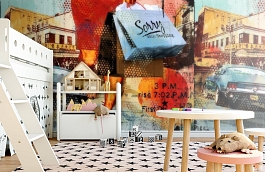 Обои P141801-6 фото в интерьере детская превью