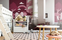 Обои P202201-6 фото в интерьере детская превью