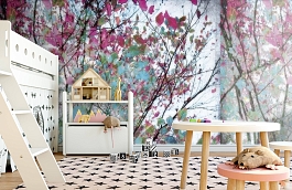 Обои 100983 фото в интерьере детская превью