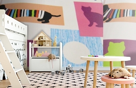 Обои F15.0019.A05 PETS A-05 фото в интерьере детская превью