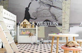 Обои F15.0024.A01 WAKA A-01 фото в интерьере детская превью