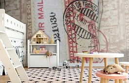 Обои F15.0031.A02 WORLD A-02 фото в интерьере детская превью