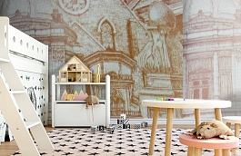 Обои F15.0035.A01 TRIUNFO A-01 фото в интерьере детская превью