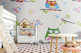 Обои F16.0004.A01 BUHOS.410 A- фото в интерьере детская превью