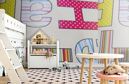 Обои F16.0016.A01 LAIA A-01 фото в интерьере детская превью