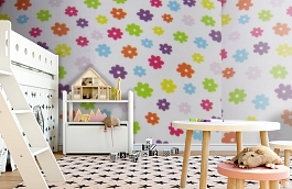 Обои F16.0017.A01 MARUSELA A-0 фото в интерьере детская превью