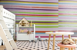 Обои F16.0018.A01 TRACE A-01 фото в интерьере детская превью