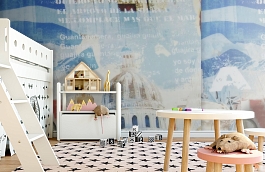 Обои F17.0001.A01 CUBA.39 A-01 фото в интерьере детская превью