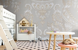 Обои KT-7642-8002 фото в интерьере детская превью