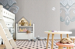 Обои KT-8637-8009 фото в интерьере детская превью