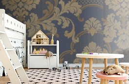 Обои 305-85 фото в интерьере детская превью