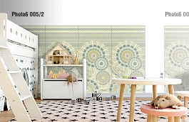 Обои Photo 6 005-2 фото в интерьере детская превью
