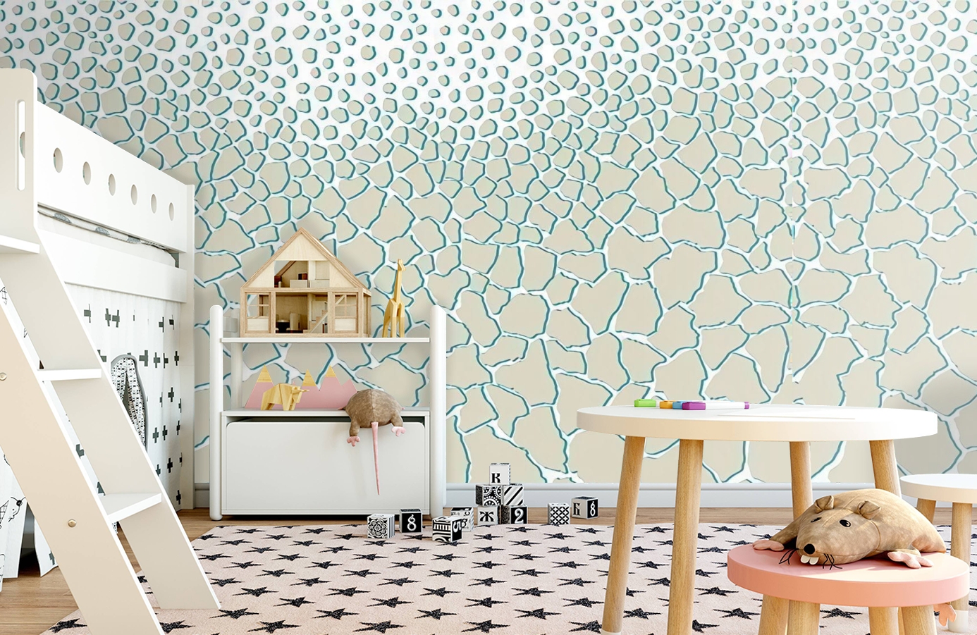 Обои 16229 фото в интерьере детская