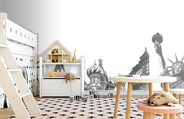 Обои 838251 фото в интерьере детская превью