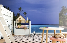 Обои 1427 lev5 807 фото в интерьере детская превью