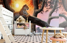 Обои 1451 lev5 407 фото в интерьере детская превью