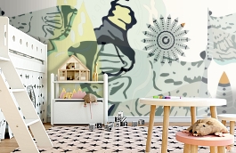 Обои 1469 lev5 807 фото в интерьере детская превью