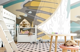 Обои 1474 lev5 807 фото в интерьере детская превью