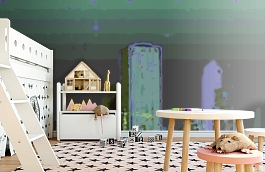 Обои 1503 lev5 605 фото в интерьере детская превью