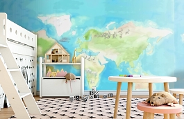 Обои 6100066 фото в интерьере детская превью