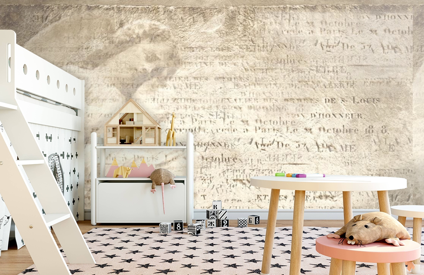 Обои E030501-8 фото в интерьере детская