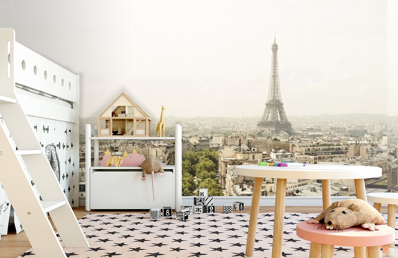 Обои E030601-8 фото в интерьере детская