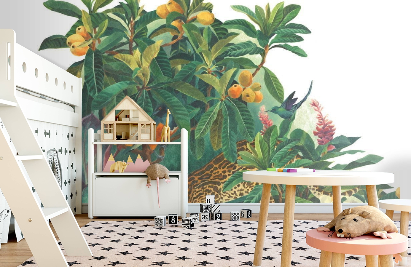 Обои P031402-8 фото в интерьере детская