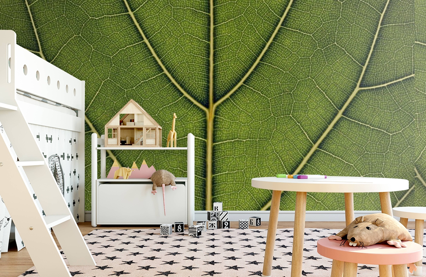 Обои P031501-8 фото в интерьере детская