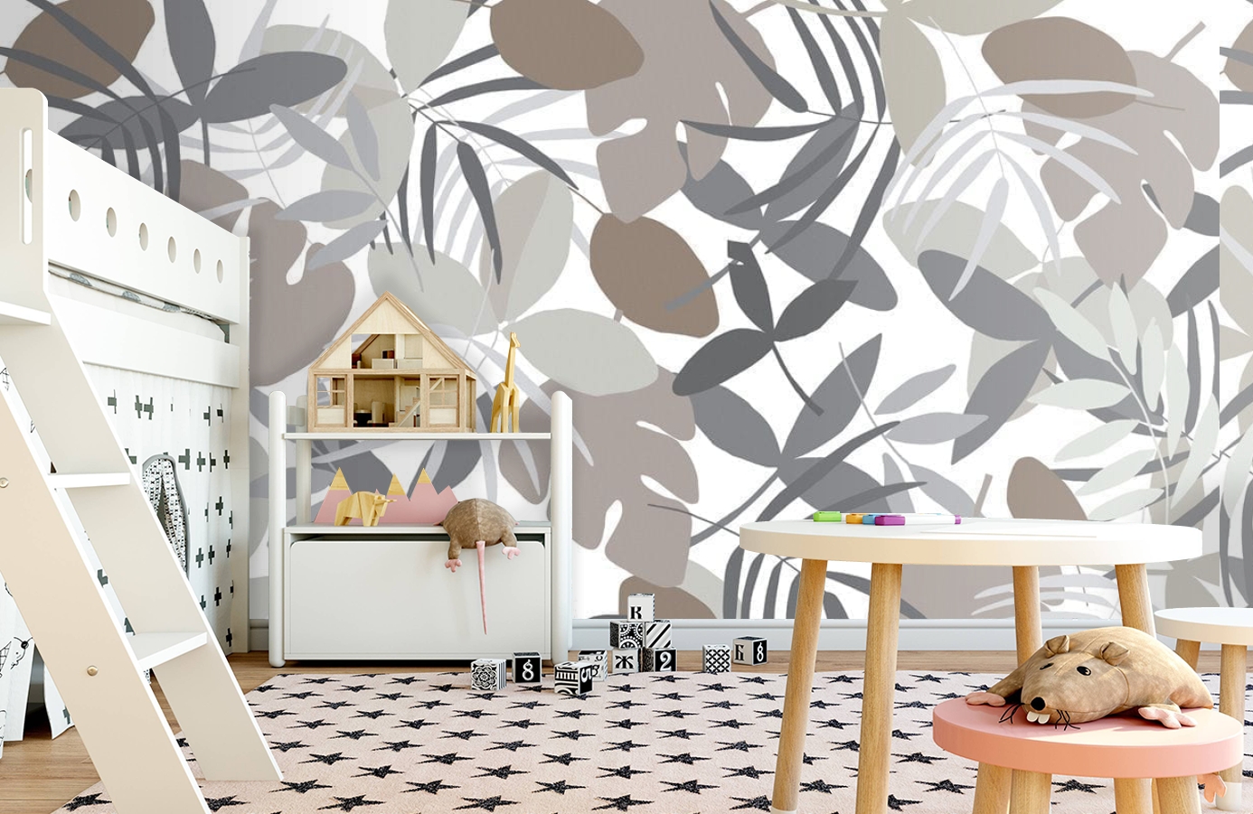 Обои P031703-8 фото в интерьере детская