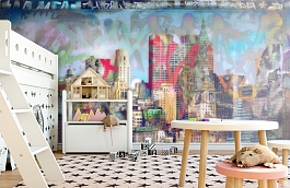 Обои P032002-8 фото в интерьере детская превью