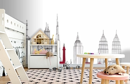 Обои P112001-8 фото в интерьере детская превью