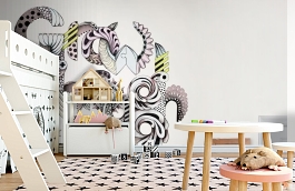 Обои P202401-8 фото в интерьере детская превью