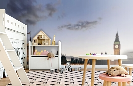 Обои 1460 lev5 808 фото в интерьере детская превью