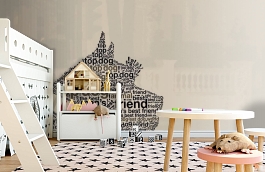 Обои 1483 lev5 808 фото в интерьере детская превью