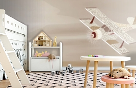 Обои 1492 lev5 808 фото в интерьере детская превью