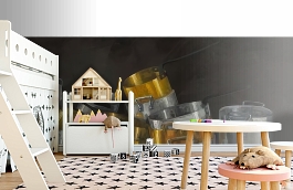 Обои 1599 ev6 808 фото в интерьере детская превью