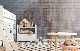 Обои 100389 фото в интерьере детская превью