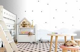 Обои 100464 фото в интерьере детская превью