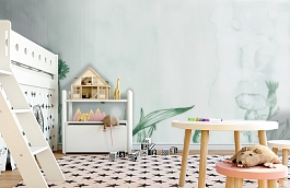 Обои 100471 фото в интерьере детская превью