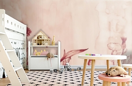 Обои 100488 фото в интерьере детская превью