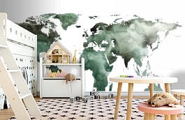 Обои 100556 фото в интерьере детская превью