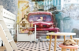 Обои 101041 фото в интерьере детская превью