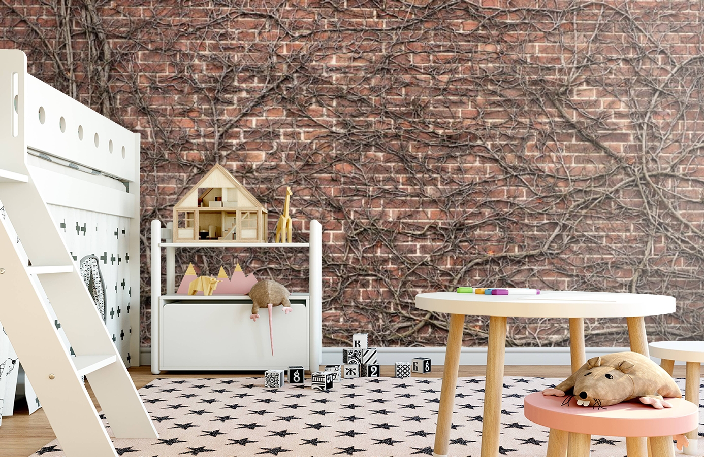 Обои E020201-9 фото в интерьере детская