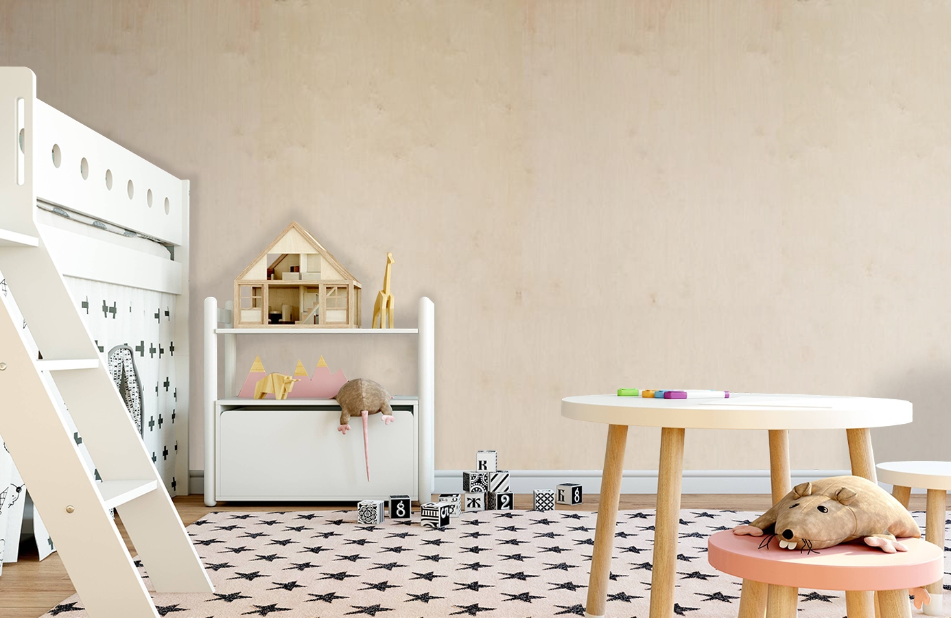 Обои E020301-9 фото в интерьере детская