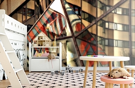 Обои P151701-9 фото в интерьере детская превью