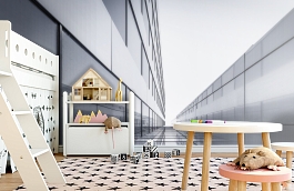 Обои 101201 фото в интерьере детская превью