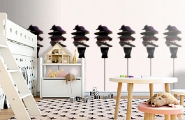 Обои DM230-1 фото в интерьере детская превью